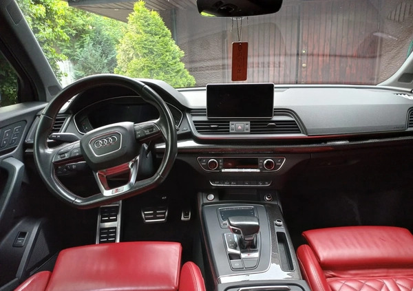 Audi SQ5 cena 167000 przebieg: 110000, rok produkcji 2017 z Warszawa małe 466